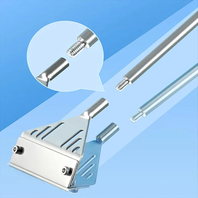 Aquarium flat sand algae removal dual-use glass Algae scraper stainless steel household cleaning to tools Fish tank accessories