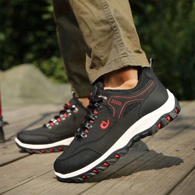 Men Shoes Leather Casual Shoes For Men Sneakers Spring Autumn Winter Shoes For Male Tennis Lightweight Walking Shoes - AIAZ