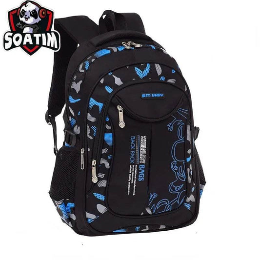 Kids backpack children School Bags For Boys orthopedic school Backpack Waterproof Primary Schoolbag book bag mochila infantil - AIAZ