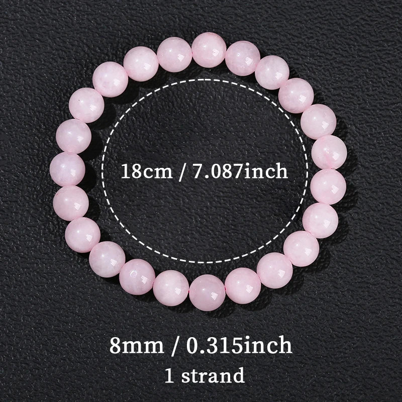 JD Natural Stone Lapis Lazuli Rock Quartz Amethyst Beads Bracelet for Women Men Reiki Healing Strand Bracelet Energy Jewelry