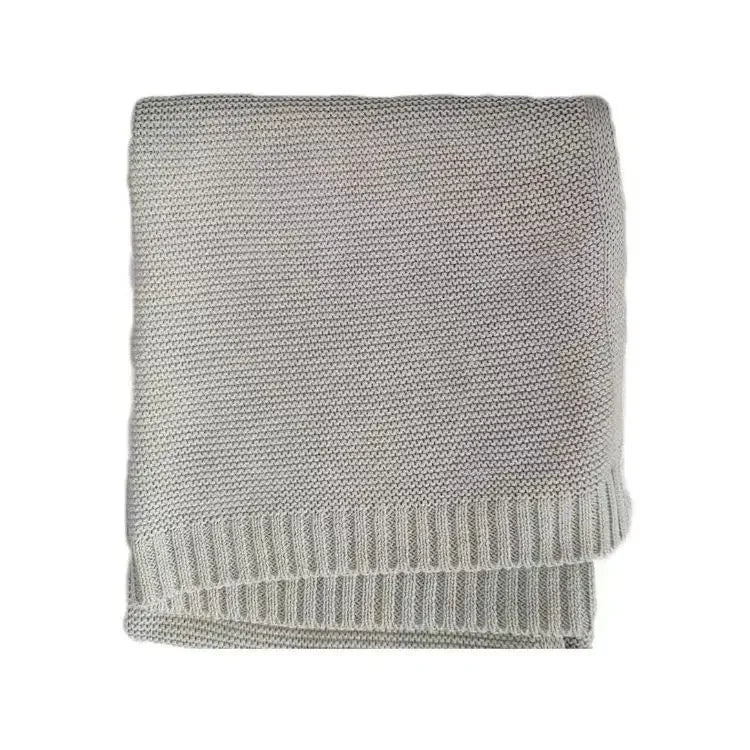Personalized Baby Blanket Cotton Stroller Blanket Hug Quilt Knitted Cotton Birthday Gifts Bebé Bedding Swaddle Girls Boys Item