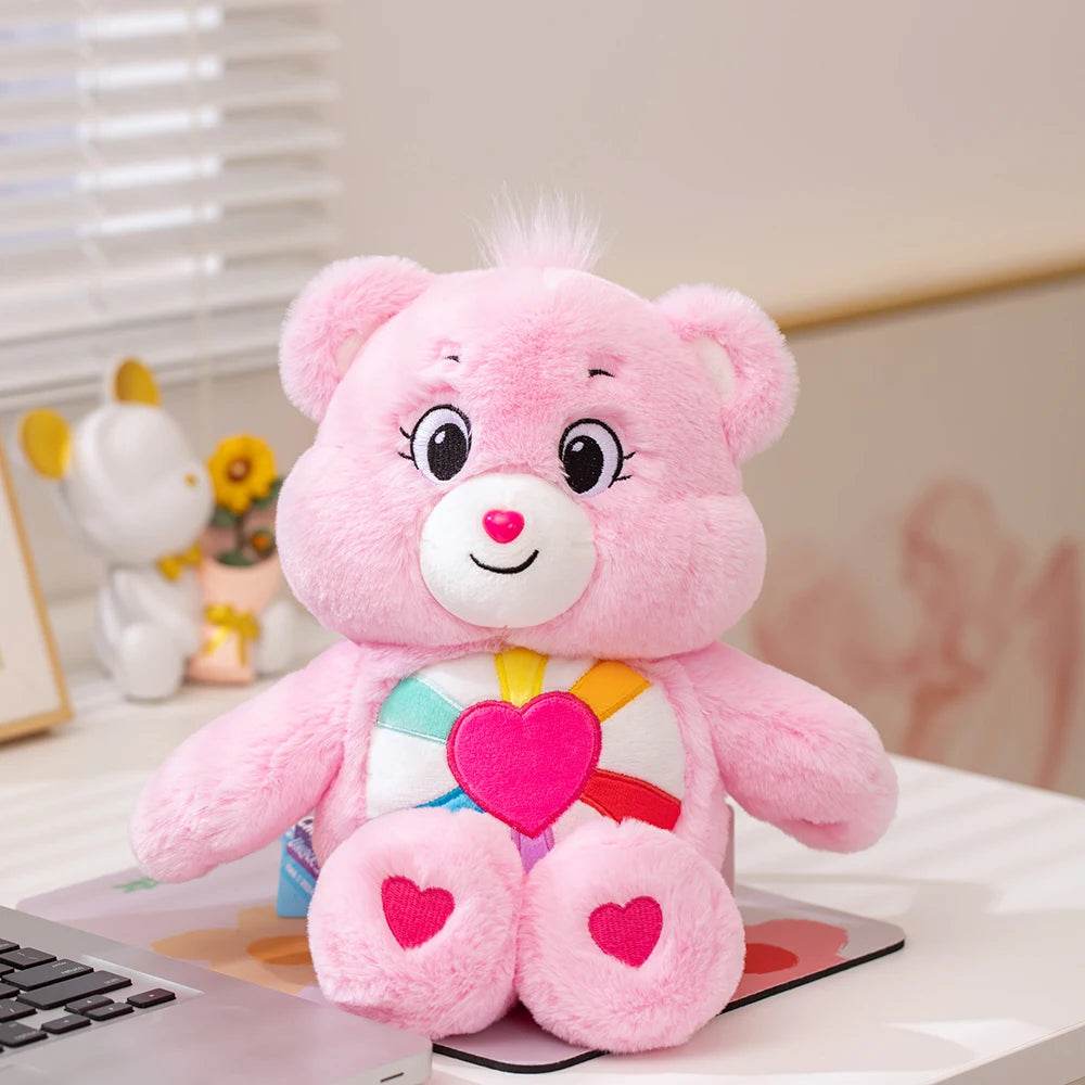 Care Bears Lovely Animals Plush Toys Dolls Companion Wish Effort Birthday Stuffed Bear Toys Dolls Sleeping Cartoon Toys - AIAZ