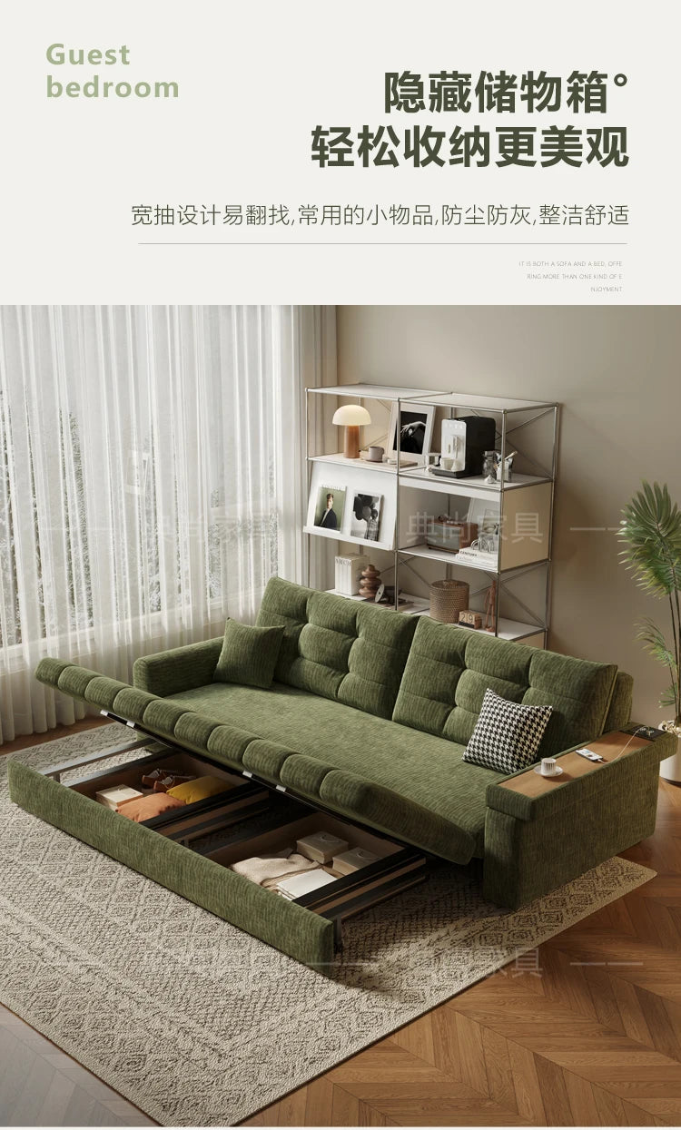 Design Folding Sofas Expand Contract Soft Living Room Double Sofas Receive Simple Juego De Muebles Para Sala Home Furniture