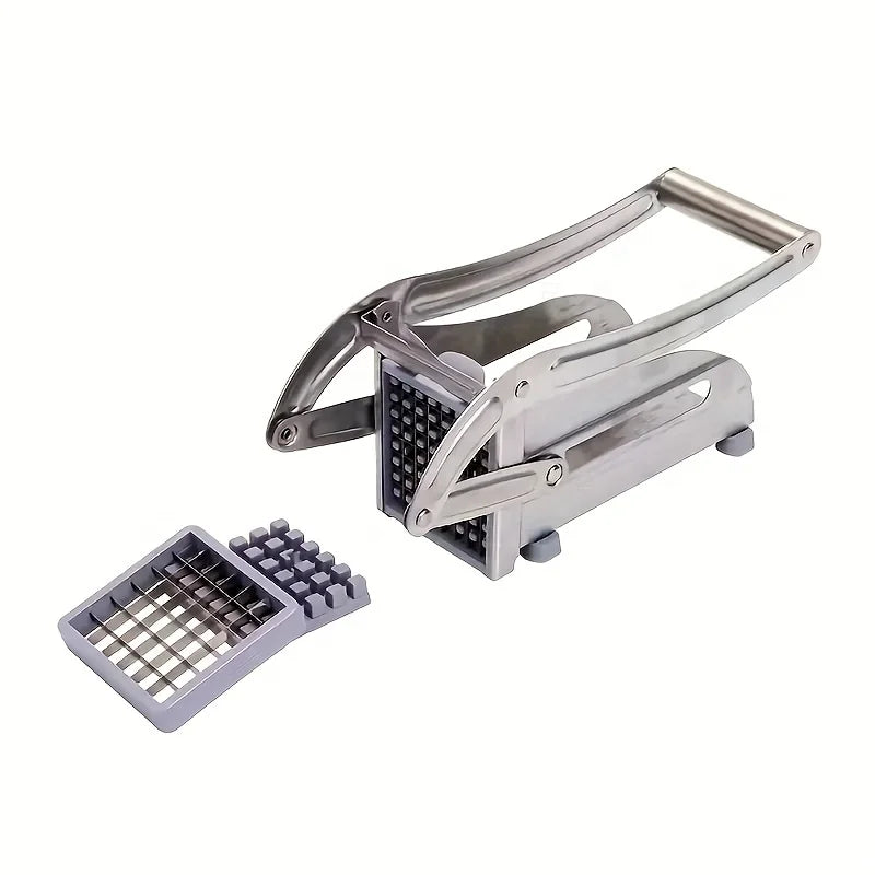 Stainless Steel French Fries Slicer Vegetable Food Cut Pieces Machine Heavy Duty Cutter For Potato Kitchen Gadgets Potato Slicer