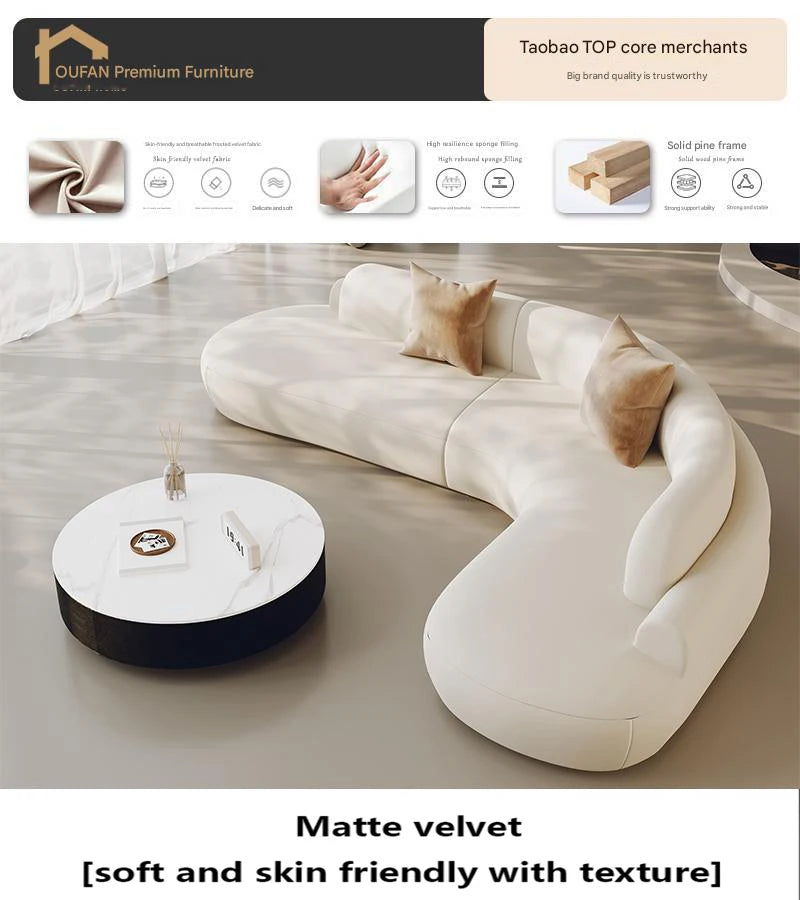 Modern Luxury Living Room Sofas White Minimalist Comfortable Large Size Living Room Sofas Designer Muebles Terrace Furniture