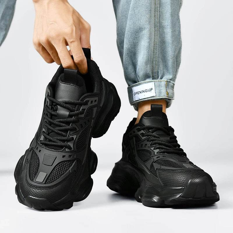 Men's Shoes Cool Platform Running Sneakers Men Fashion Good Large Size 48 Street Athletic Walking Sneakers For Men High Quality - AIAZ