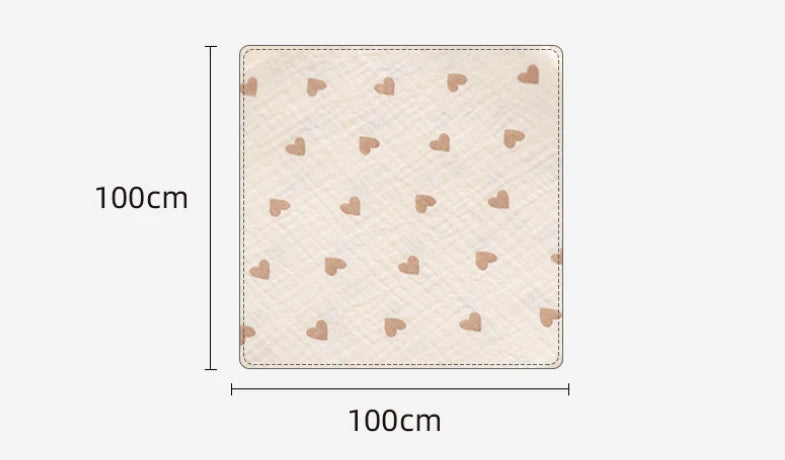 Ins Baby Blanket Muslin Swaddle 2 Layer Cotton Receive Blankets for Newborn Bath Towel Summer Bedding Baby Items Mother Kids