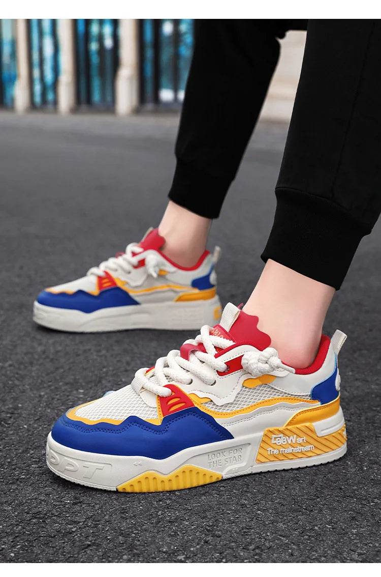 Men Shoes Platform Male Sneakers 2025 New Vulcanized Shoes for Men Casual Running Shoes Large Size 45 46 Hot Sapatos Masculinos - AIAZ