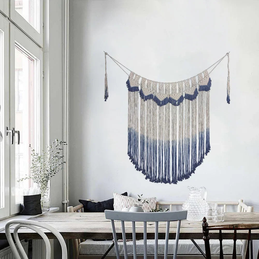 Wall Decoration Handwoven Tapestry Home Wall Decor Background Wall Decor Bohemian Hanging Decoration Wedding Decoration