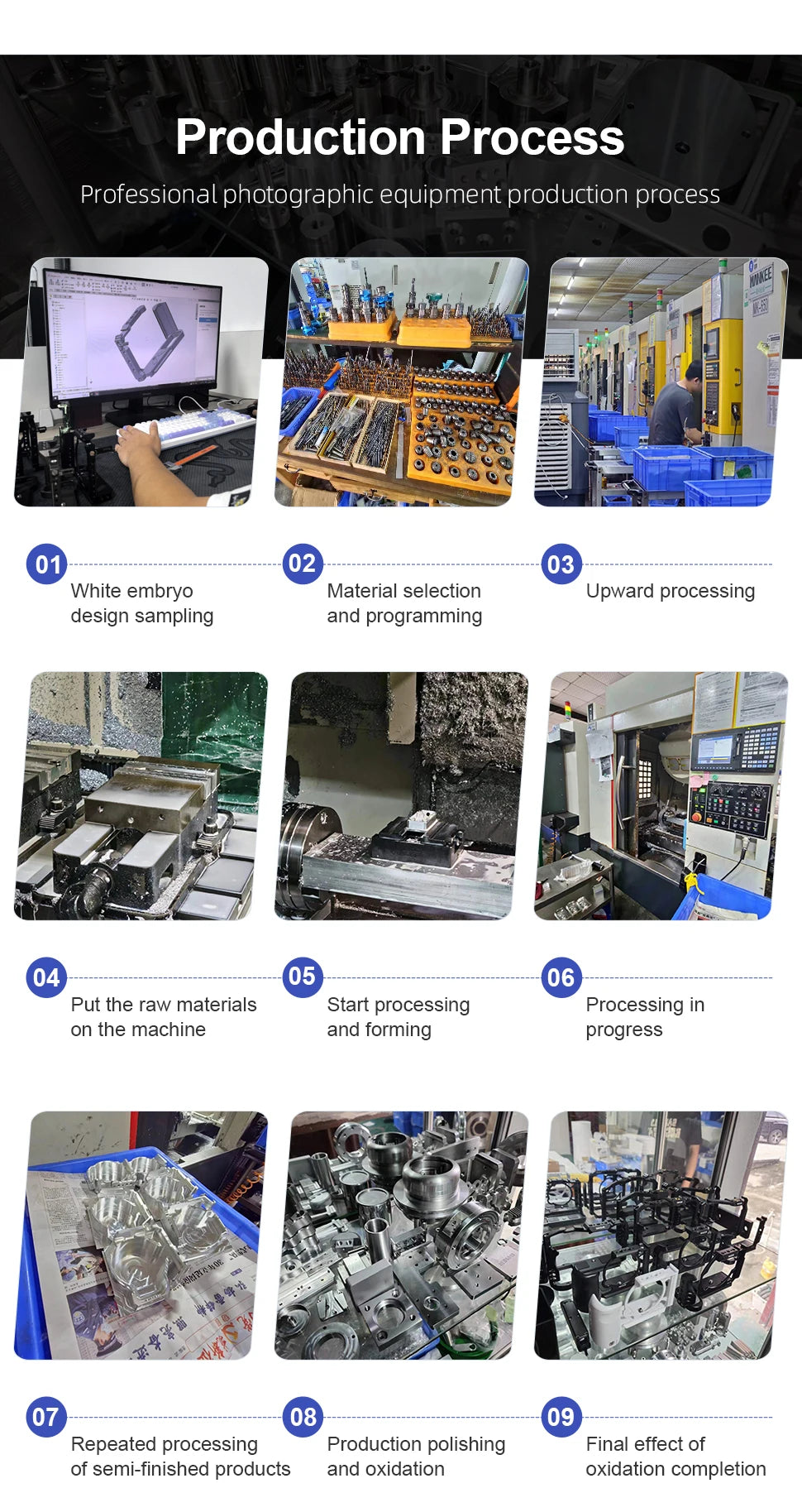 YANZUO Portable Camera G9 Rabbit Cage Kit Suitable For Panasonic Lumlx G9 Camera Metal Protective Frame 1/4 Hole Camera Cage