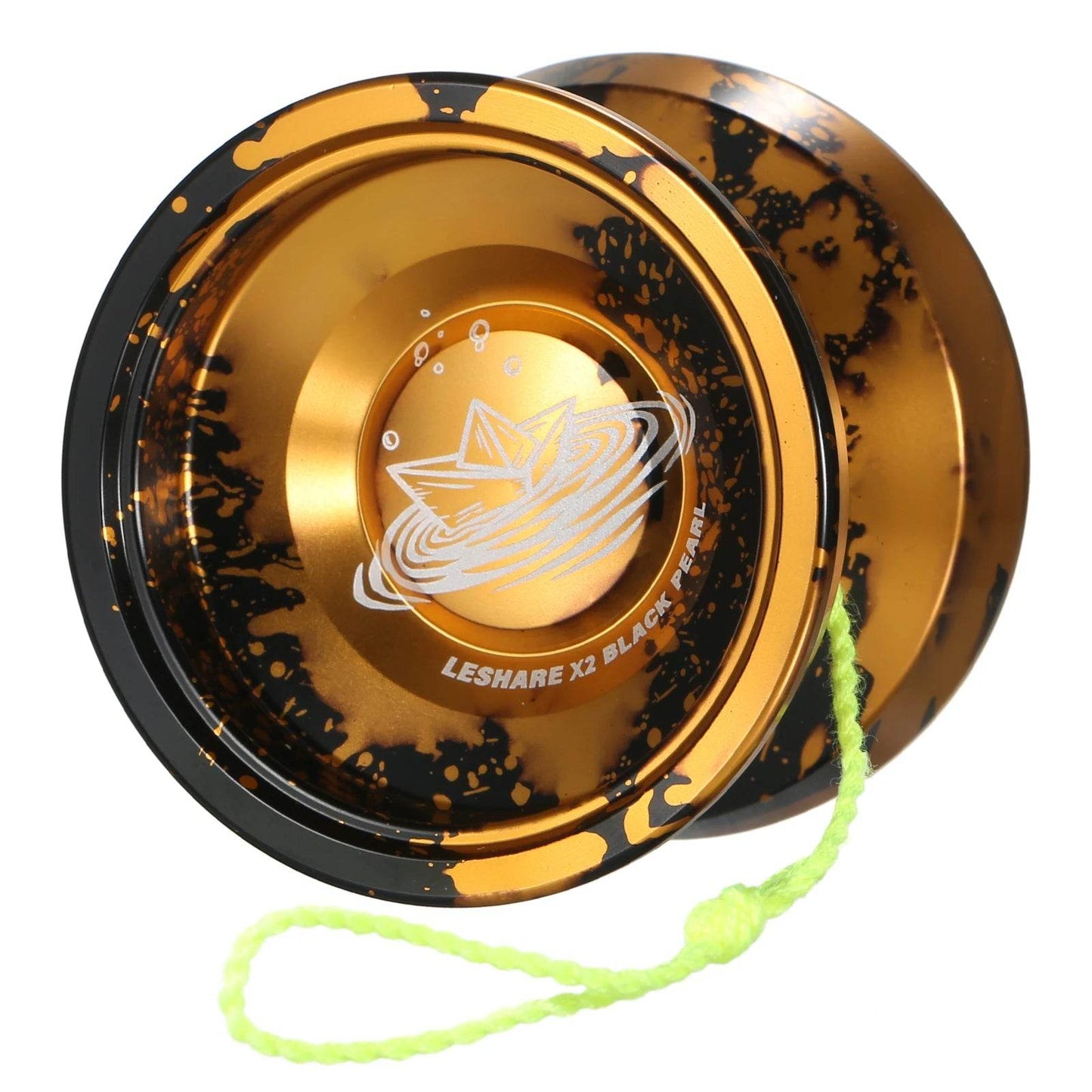 LESHARE Yoyo Ball Aluminum String Trick YoYo Balls Competitive Yo Yo Gift with Bearing Strings and Gloves Classic Toys - AIAZ