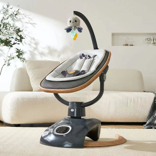 Electric Baby Rocking Chair Newborn Baby Sleep Rocking Bed Multi-mode Baby Cradle Electric Children's Swing