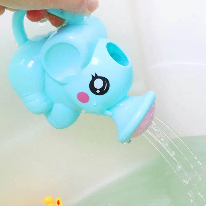 Baby Bath Toy, Bathing Cute Elephant Shower Swimming Water Spraying Clouds Shower Bath Toy For Kids Water Playing Toy - AIAZ