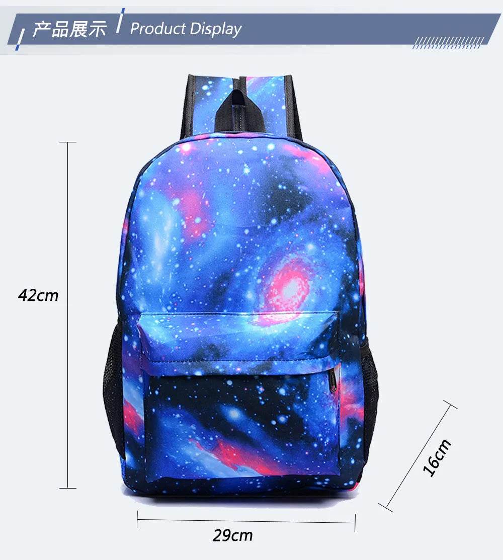 3 Pcs Set Backpack Girls Boys Mujer TV Friends Print Backpacks Fashion School Bags Teenage Friends Knapsack Children Book Bags - AIAZ