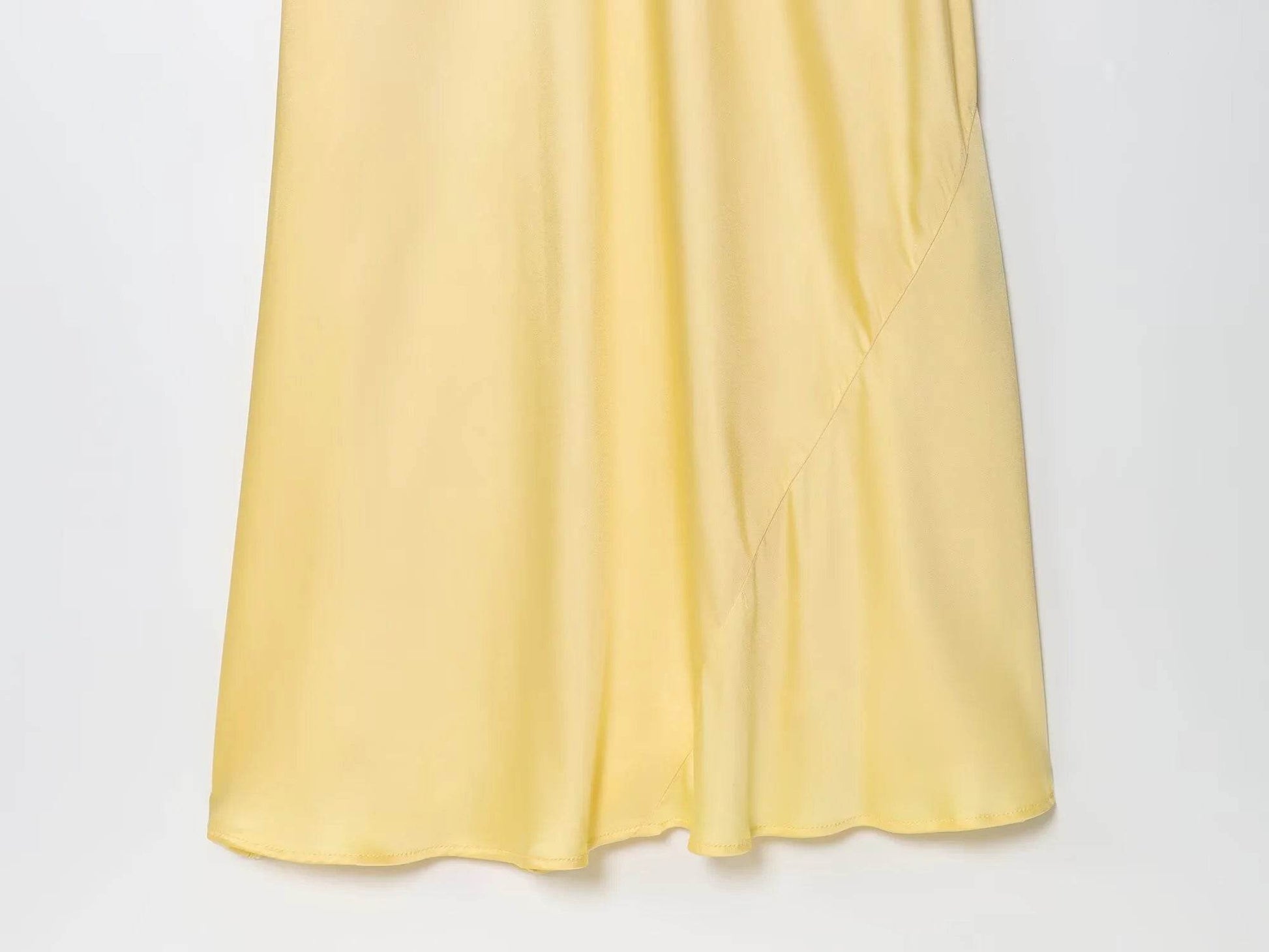 2025 Woman Fashion Solid Sexy Hanging Neck Backless Ruffled Dress Casual Slim Sleeveless Midi Long Dresses Vestidos Mujer - AIAZ