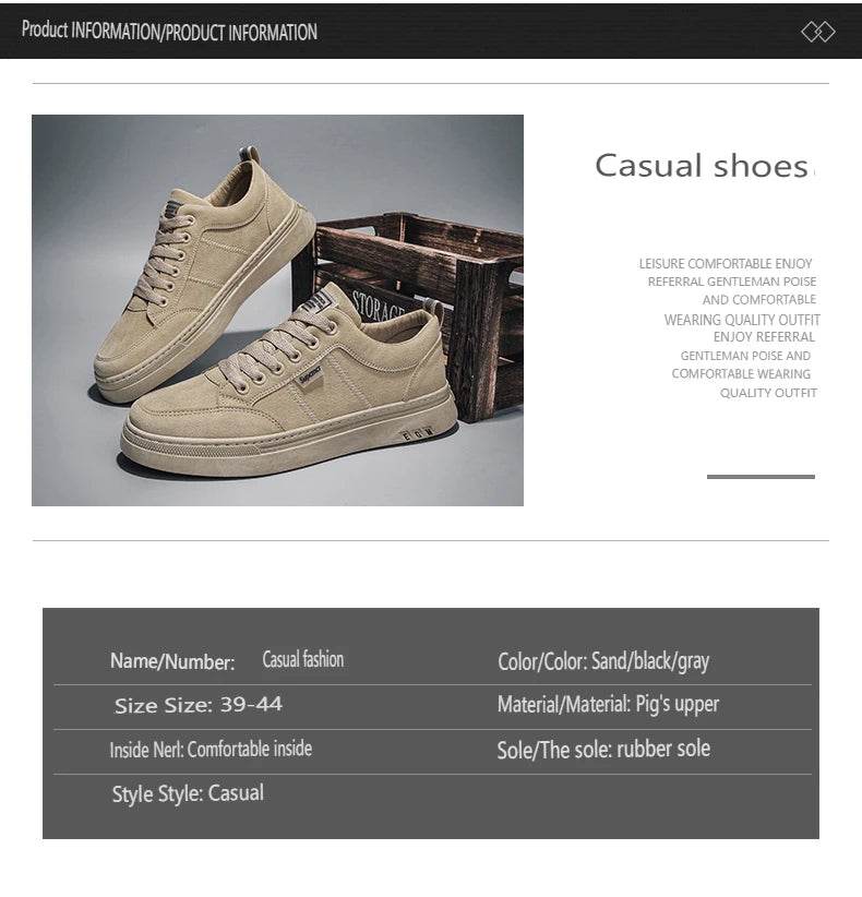 Men's Shoes 2025 New Spring Work Safety Shoes, Anti-slip, Wear-resistant, Versatile Casual Sports Work Shoes, Men's Board Shoes - AIAZ