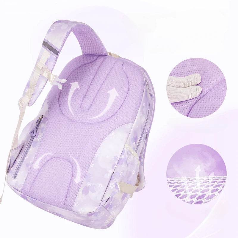 School Bags for Girls Primary School Backpacks Kids Waterproof Princess Backpack Children Cute Bookbag Mochilas Para Estudiantes - AIAZ