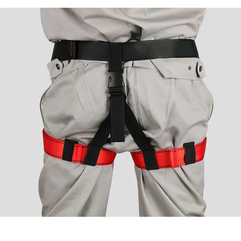 Outdoor Harness Sports Rock Climbing Half-Body Safety Protection Equipment Waist Support Aerial Survival Mountain Tools