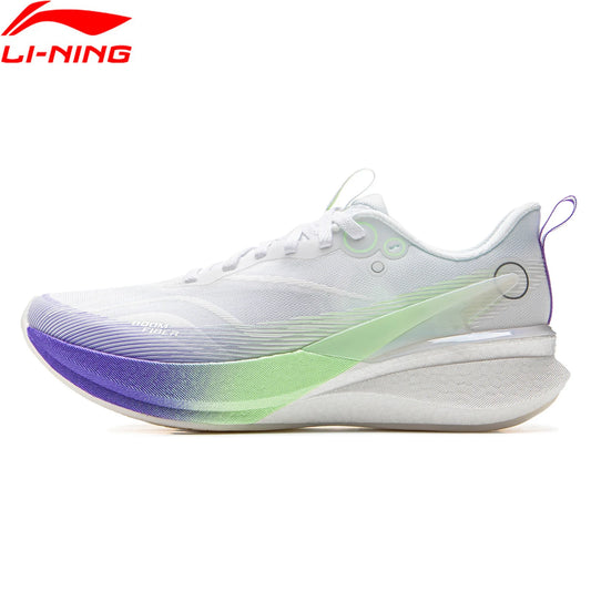 Li-Ning Women RED HARE 8 PRO Racing Running Shoes BOOM FIBER Cushion GCR LOC Sport Shoes Wearable Breathable Sneaker ARPV006