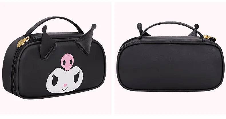 School Supplies Kawaii Pencil Case Stationery for Girls Pupil Cute Writing Bag Sanrio Kuromi Cinamoroll My Melody Student Kids - AIAZ