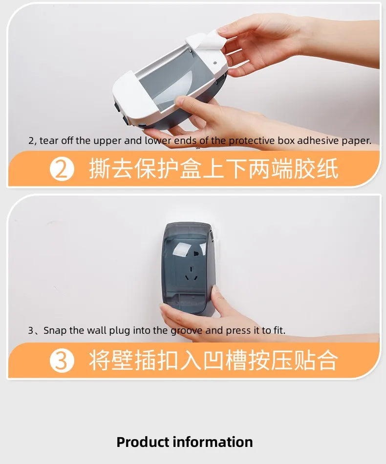 Home Child Security Protection Socket, Anti-electrical Shock, To Protect Baby From Touching
