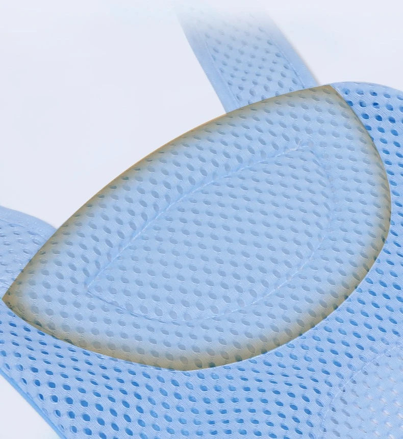 Baby Bath Seat Support Mat Foldable Bath Tub Pad &amp Chair Newborn Bathtub Pillow Infant Anti-Slip Soft Comfort Body Cushion