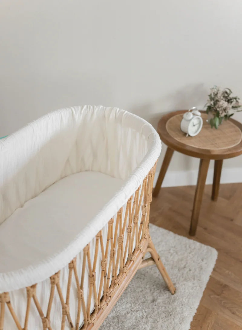 Handmade Natural Rattan Crib Crib And Crib For Babies And Children Home Bedroom Decoration In Vietnam MN26