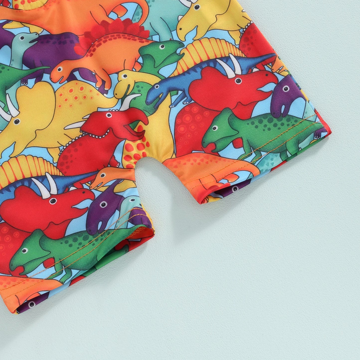 Infant Baby Boys Rash Guard with Swim Cap Long Sleeve Swimwear Turtle/Dinosaur Print Beachwear Toddler Swimwear Bathing Suit