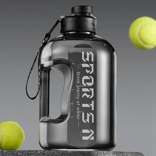 2L Water Bottle Sports Gym Water Kettle A large amount of refilling buckets in summer for Camping Travel BPA Free Drinking - AIAZ