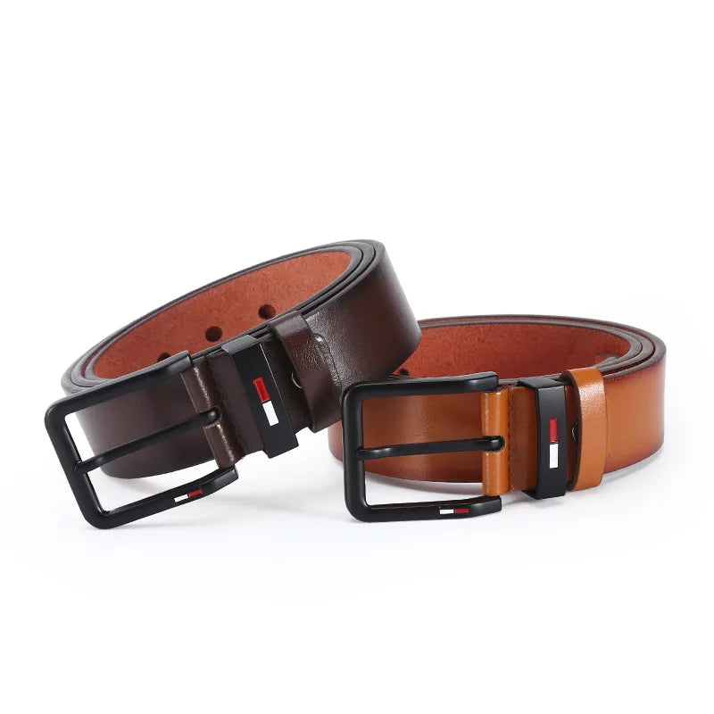 Men's pin buckle belt Korean style fashionable versatile belt young men's jeans belt