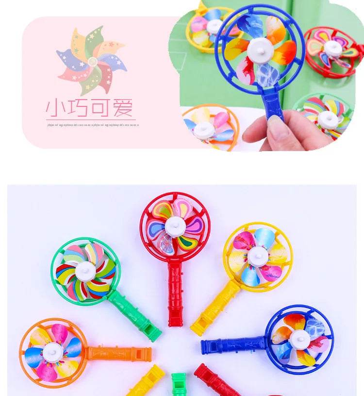 10-30 Pcs Kids Party Favors Bulk Toys Gift Kids Whistle Windmill Toy Pinata Stuffing Carnival Prizes Boys Girls Birthday Gifts - AIAZ