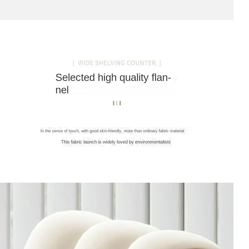 Cream Style Single Lounge Chair Light Luxury Sofa Designer Wool Living Room Reception Single Chair