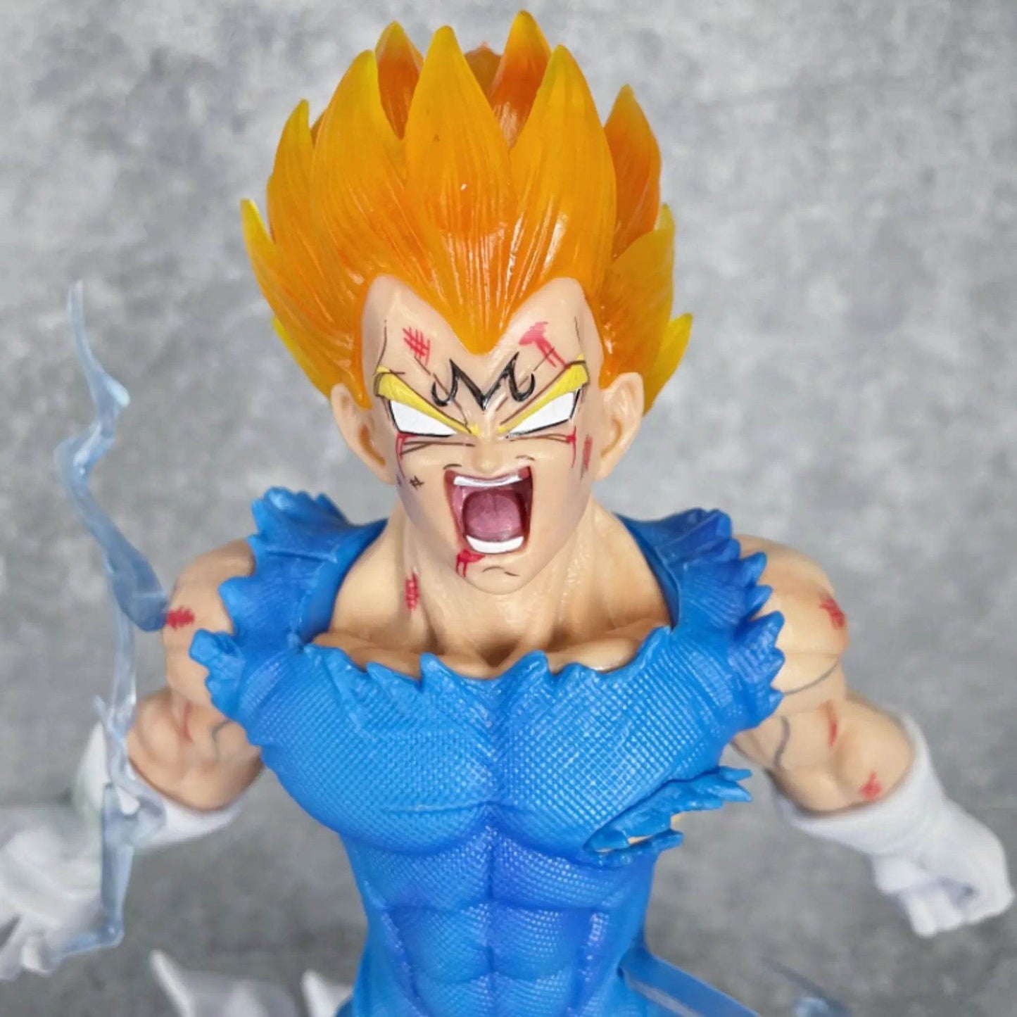 27cm Dragon Ball Self Destructing Vegeta Demonized Vegeta Action Figurin Model Pvc Statue Doll Statue Model Collection Toys Gift - AIAZ