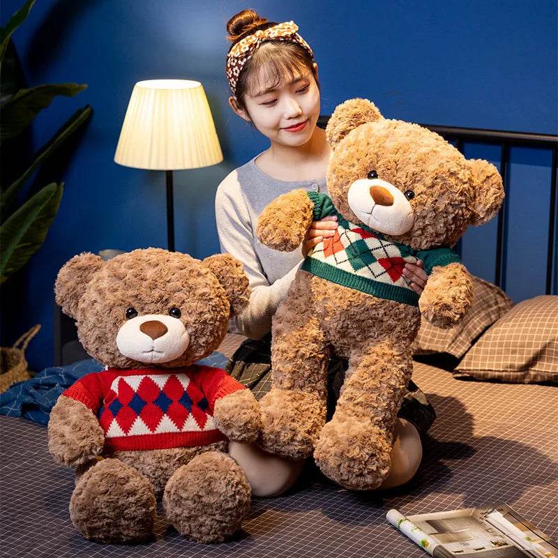 High Quality Toy Kawaii Cartoon Huggale Big Teddy Bear Plush Toys Stuffed Plush Animals Bear Doll Birthday Gift For Children - AIAZ