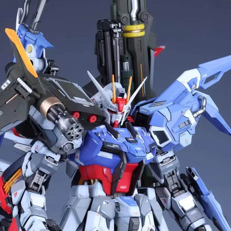 Anime Figure Magic Hg Perfect Attack Assembly 1/144 Model Animation Peripheral Figure Gift Ornament Robot Warrior Boy Toys - AIAZ