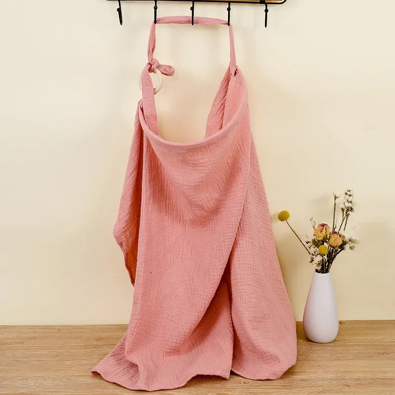 Mother Outing Breastfeeding Cover Double-layer Cotton Baby Feeding Nursing Covers Privacy Breastfeeding Apron Stroller Blanket