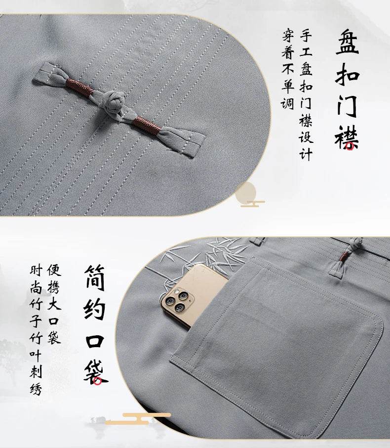 Men's sets (Shirt + trousers) 2025 summer new style men fashion shirt short sleeve shirt High quality shirts male Two Piece - AIAZ