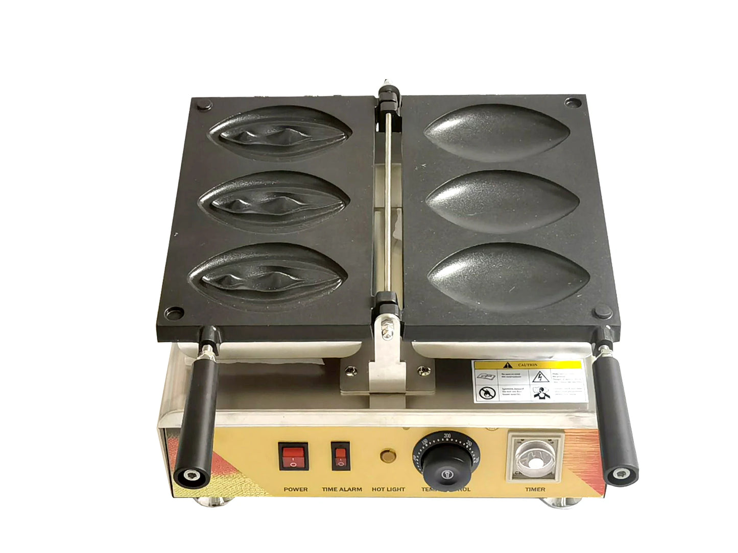 Electric DIY Dessert Maker 2400W Pancake Machine Waffle Commercial Grade for Dessert Shops Kitchen Equipment