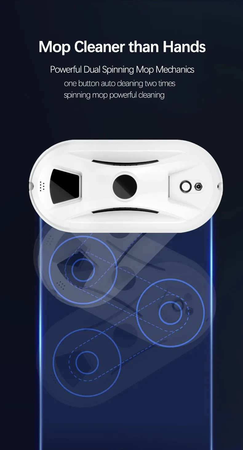 Window Cleaning Robot Window Washer Robot Home Appliance Vacuum Cleaner Window Cleaner Electric Glass With Remote Control