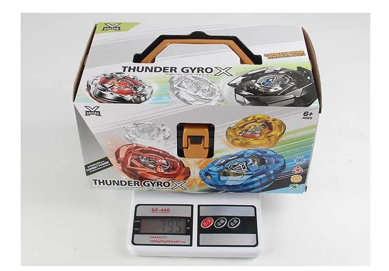 8 PCS BX Bey X with Grip and Launchers Tool box Set Toys - AIAZ