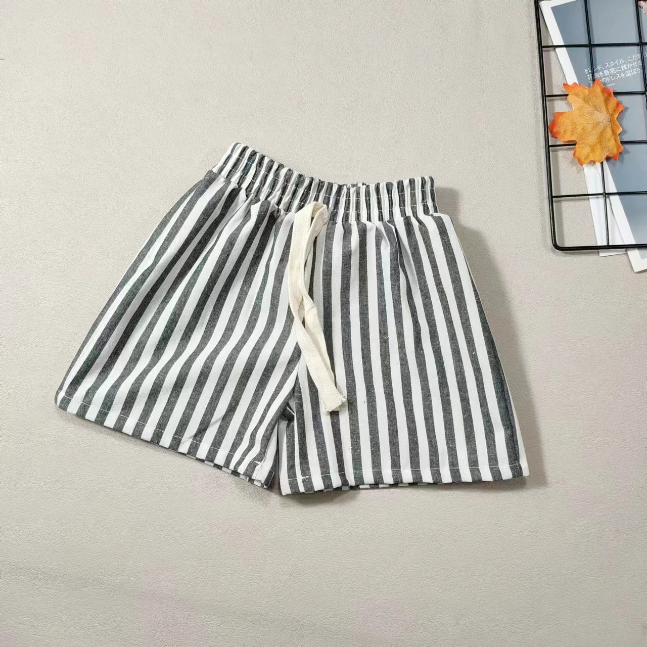 Children's Shorts Children's Pants Single Item Pants Pure Cotton Boys Casual Pants Girls Shorts Baby Jackets Pants British Style