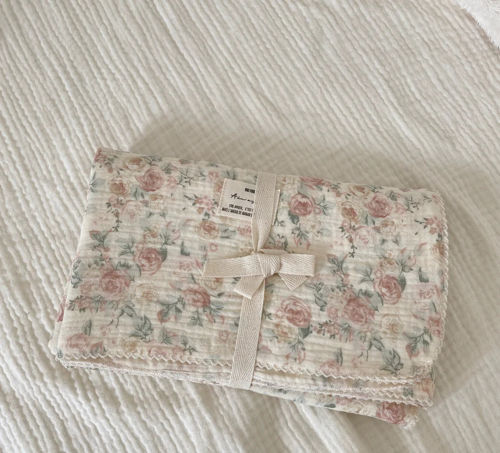 Muslin Swaddle Blankets Newborn Summer Baby Blanket Cotton Infant Swaddle Wrap Receiving Blanket For Crib Stroller Sleeping Item