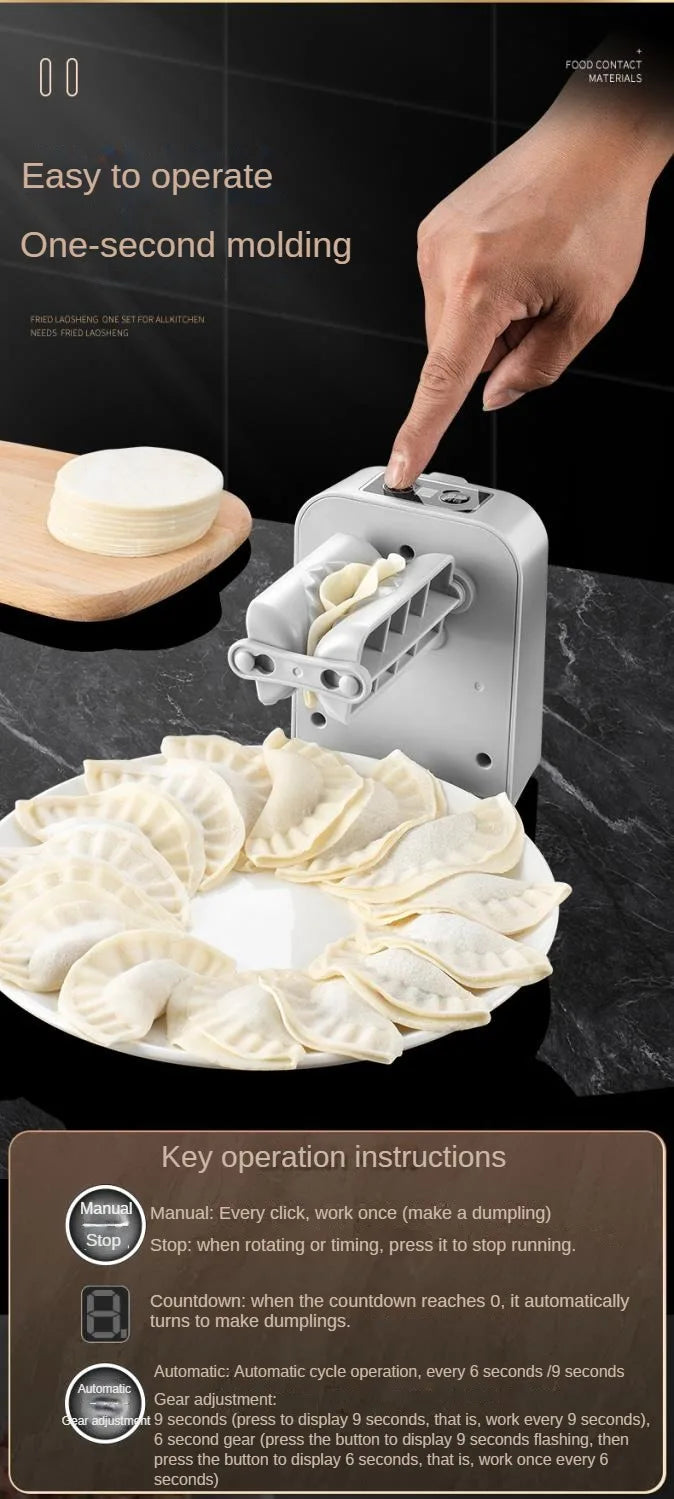 New Electric Dumpling Wrapping Machine Small Food Processors Electric Kitchen Appliances Procesadores De Alimentos