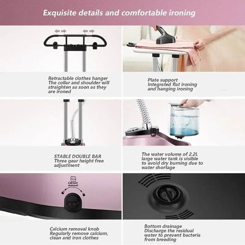 Desktop Electric Garment Ironing Machine Household Iron Ironing Clothes Ironing Machine Commercial Clothing Store Official Flags - AIAZ