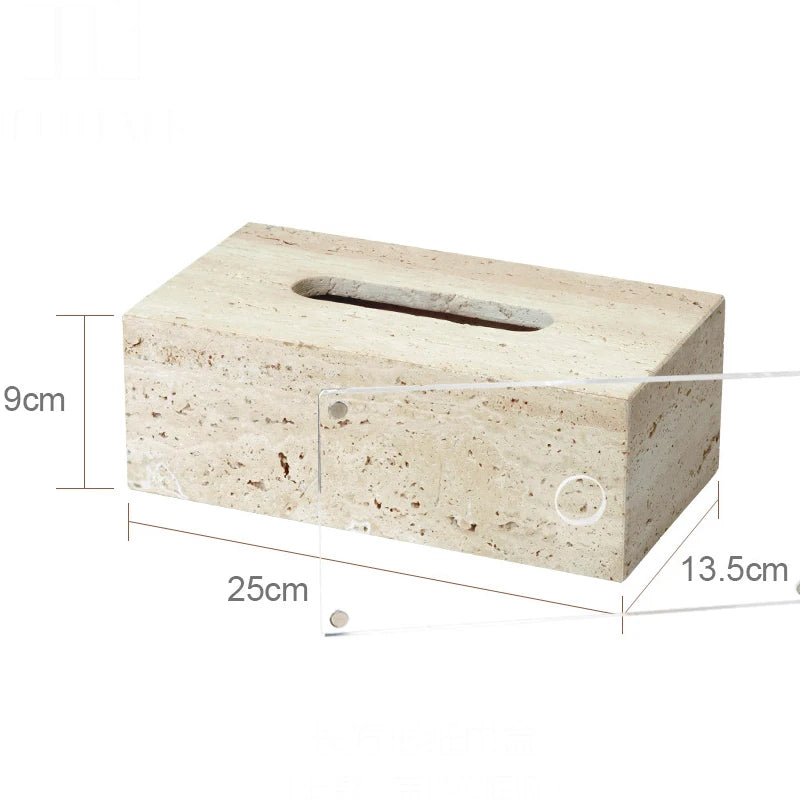 Beige Travertine Bathroom Accessories Set Natural Marble Soap Dispenser Soap Dish Reed Diffuser Vanity Tray Bathroom Set
