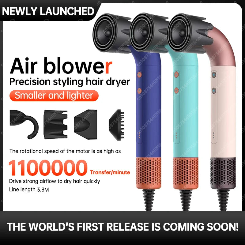 Professional Super Hair Dryer Personal Hair Care Styling Negative ion Salon Tool Constant Anion Electric Leafless Hair Dryers
