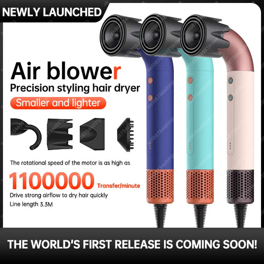 Professional Super Hair Dryer Personal Hair Care Styling Negative ion Salon Tool Constant Anion Electric Leafless Hair Dryers