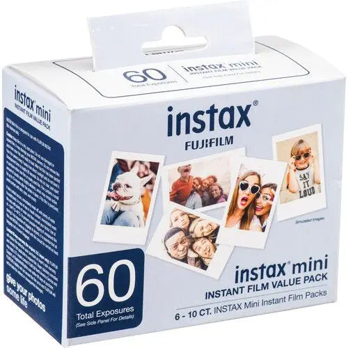 Origin Fujifilm Instax Mini Film Paper 10-60 Sheets for Fujifilm Instax Film Camera Instax Mini 12 11 9 40 41 SE Link Liplay EVO