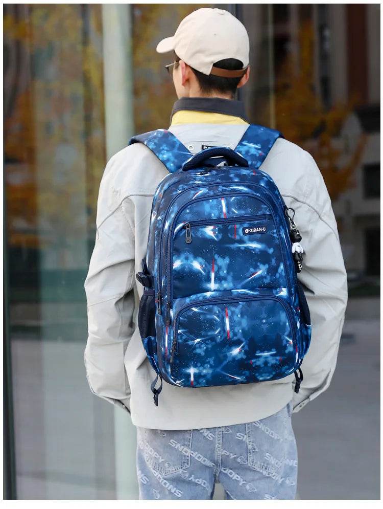 Children School bag with wheels school backpack On wheels School Trolley backpacks bags for boys wheeled School Rolling backpack - AIAZ