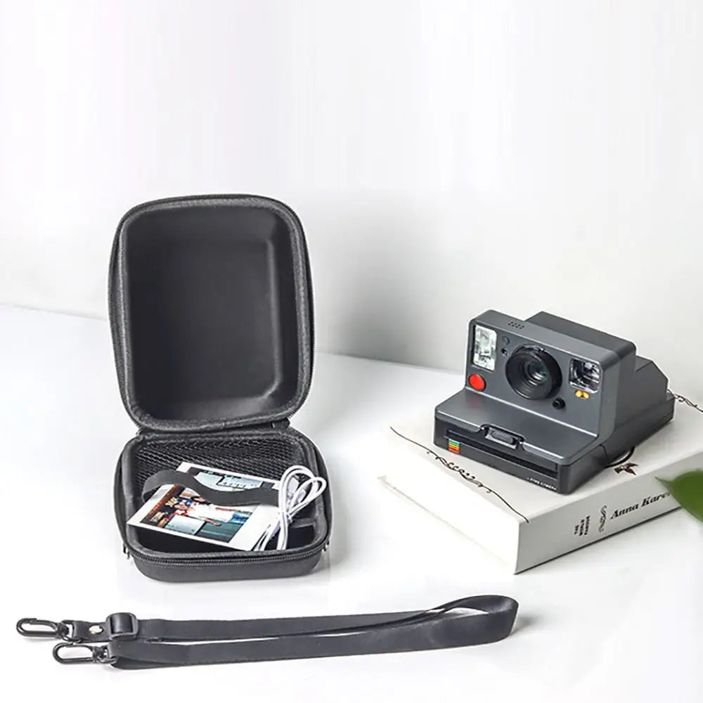 Shockproof I-Type Instant Camera Storage Bag EVA Anti-Drop Film Camera Carrying Case Hard for Polaroid One Step 2/NOW